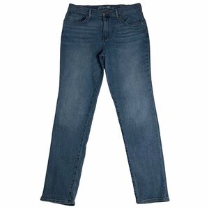Eddie Bauer Women's Boyfriend Slim Jeans Mid-Rise Blue Denim‎ Women’s Sz 8